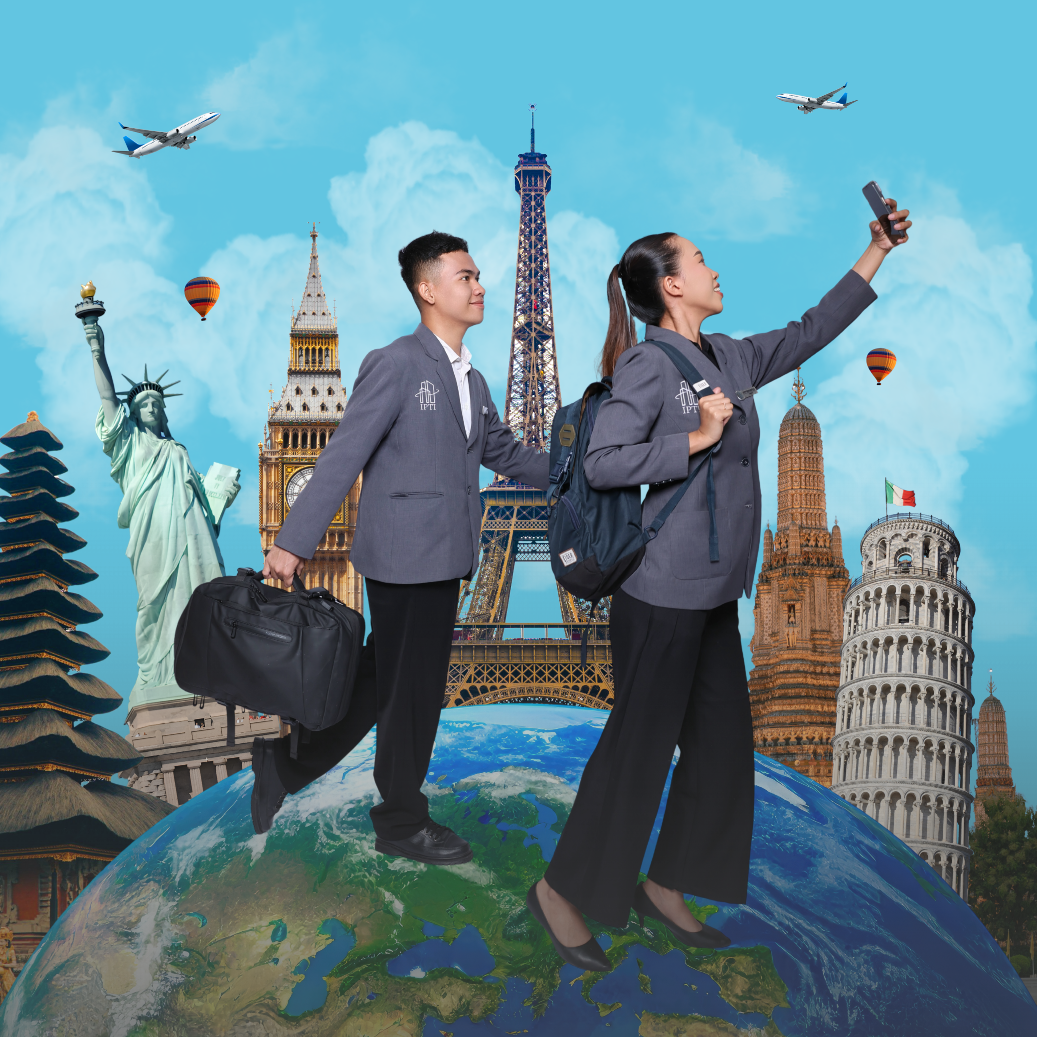 Universitas Pariwisata Indonesia IPTI – Kampus Tedja Indonesia dengan desain arsitektur modern klasik.